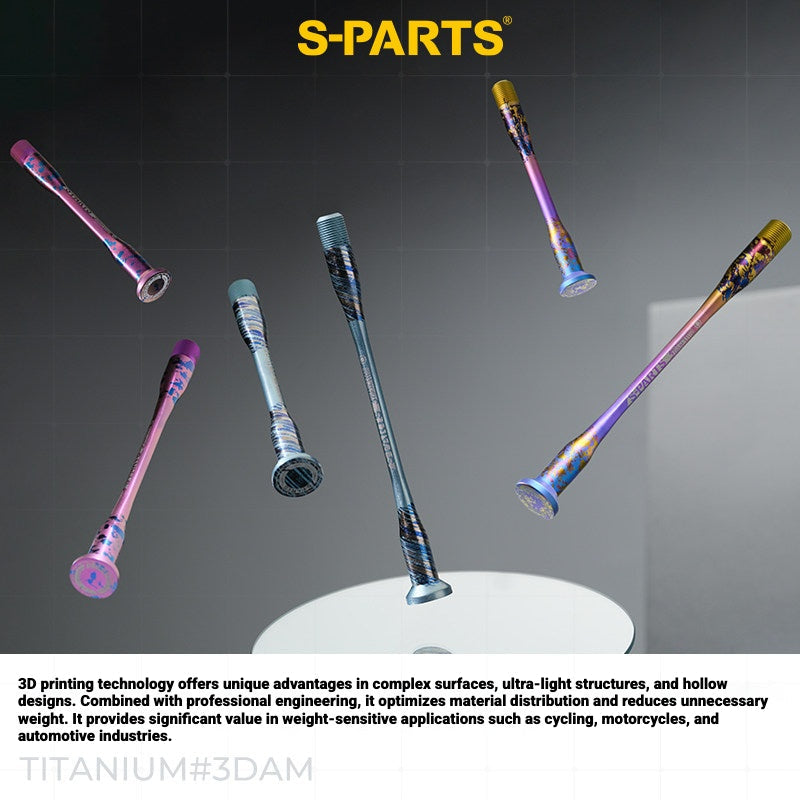 S-PARTS 3DAM Titanium Thru Axle Kit for Giant Road Bikes