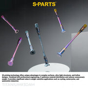 S-PARTS 3DAM Titanium Thru Axle Kit for Specialized Tarmac SL8 SL9