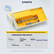 S-PARTS 3DAM Titanium Thru Axle Kit for Specialized Tarmac SL8 SL9
