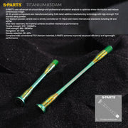 S-PARTS 3DAM Titanium Thru Axle Kit for Trek Madone Gen 8 and Émonda