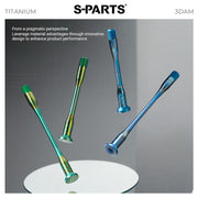 S-PARTS 3DAM Titanium Thru Axle Kit for Trek Madone Gen 8 and Émonda
