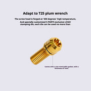 S-PARTS A2 M5 Titanium Screws — L10–40mm