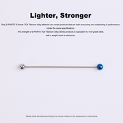 S-PARTS Bicycle Titanium Spherical Cable Cover