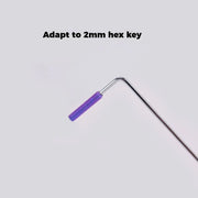 S-PARTS Titanium Derailleur Adjustment Screws | Front / Rear Limit & Tension Fine-Tuning Bolts for Road Mountain Bike - Detail 3