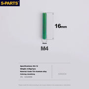 S-PARTS Titanium Derailleur Adjustment Screws | Front / Rear Limit & Tension Fine-Tuning Bolts for Road Mountain Bike - Detail 14