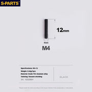 S-PARTS Titanium Derailleur Adjustment Screws | Front / Rear Limit & Tension Fine-Tuning Bolts for Road Mountain Bike - Detail 31