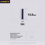 S-PARTS Titanium Derailleur Adjustment Screws | Front / Rear Limit & Tension Fine-Tuning Bolts for Road Mountain Bike - Detail 51