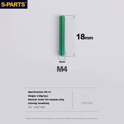 S-PARTS Titanium Derailleur Adjustment Screws | Front / Rear Limit & Tension Fine-Tuning Bolts for Road Mountain Bike - Detail 91