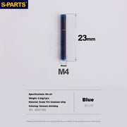 S-PARTS Titanium Derailleur Adjustment Screws | Front / Rear Limit & Tension Fine-Tuning Bolts for Road Mountain Bike - Detail 97