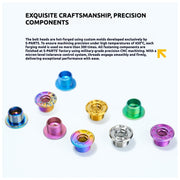 S-PARTS Titanium Crank Bolt Kit