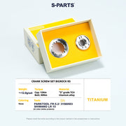 S-PARTS Titanium Crank Bolt Kit