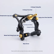 S-PARTS Brompton Titanium Brake Screw Series