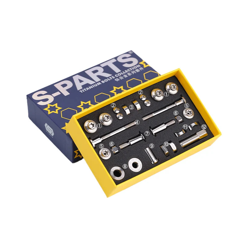 S-PARTS Brompton Titanium Brake Screw Series