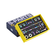S-PARTS Brompton Titanium Brake Screw Series Rainbow