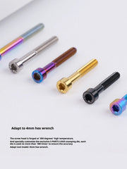 S-PARTS Column Head Series M5 L10-80mm Titanium Screws