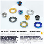 S-PARTS Titanium Crank Bolt Kit