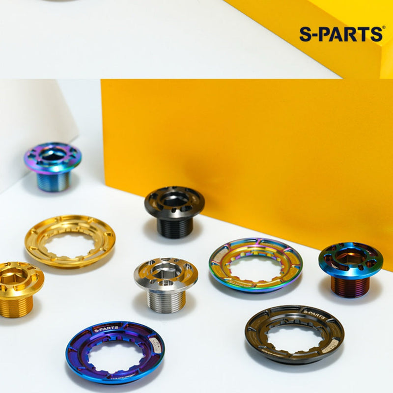 S-PARTS Titanium Crank Bolt Kit