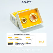 S-PARTS Titanium Crank Bolt Kit