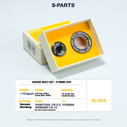 S-PARTS Titanium Crank Bolt Kit
