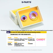 S-PARTS Titanium Crank Bolt Kit
