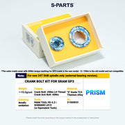 S-PARTS Titanium Crank Bolt Kit