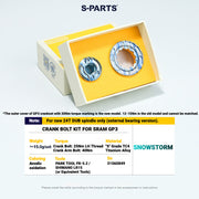 S-PARTS Titanium Crank Bolt Kit