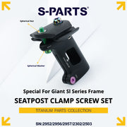 S-PARTS Giant TCR / Propel / Defy Titanium Seatpost Clamp Bolt Kit