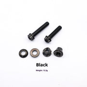 S-PARTS Giant TCR / Propel / Defy Titanium Seatpost Clamp Bolt Kit Black