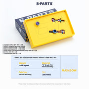S-PARTS Giant TCR / Propel / Defy Titanium Seatpost Clamp Bolt Kit Rainbow PROPEL SL3