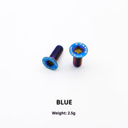 S-PARTS Giant TCR / Propel / Defy Titanium Seatpost Clamp Bolt Kit Blue FD Mount Bolt