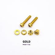 S-PARTS Giant TCR / Propel / Defy Titanium Seatpost Clamp Bolt Kit Gold