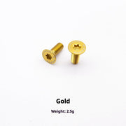 S-PARTS Giant TCR / Propel / Defy Titanium Seatpost Clamp Bolt Kit Gold FD Mount Bolt