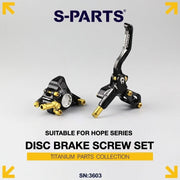 S-PARTS HOPE Titanium Brake Bolt Kit