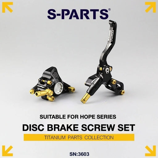 S-PARTS HOPE Titanium Brake Bolt Kit