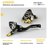 S-PARTS HOPE Titanium Brake Bolt Kit