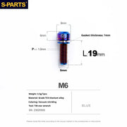 S-PARTS HOPE Titanium Brake Bolt Kit