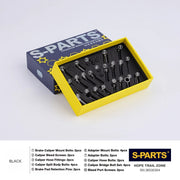 S-PARTS HOPE Titanium Brake Bolt Kit HOPE TRAIL / ZONE Complete Kit (26pcs) Black