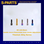 S-PARTS M4 × 6–50mm Titanium Small Column Head Screws