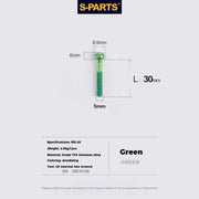 S-PARTS M5 × 30 / 35 / 40 / 47mm Titanium Bolts and Barrel Nut and Washer Screw For Bicycle Seat Post