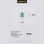 S-PARTS M5 × 30 / 35 / 40 / 47mm Titanium Bolts and Barrel Nut and Washer Screw For Bicycle Seat Post