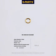 S-PARTS M5 × 30 / 35 / 40 / 47mm Titanium Bolts and Barrel Nut and Washer Screw For Bicycle Seat Post