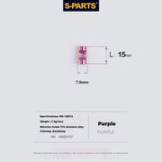 S-PARTS M5 × 30 / 35 / 40 / 47mm Titanium Bolts and Barrel Nut and Washer Screw For Bicycle Seat Post