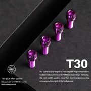 S-PARTS M6 Titanium Step Washer for Disc Brake Systems Shimano / SRAM / Magura / Avid / Trickstuff