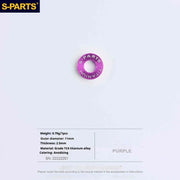 S-PARTS R9270 R8150 R7170 Red Force Rival for Shimano SRAM Road Disc Brake Adapter Mount Bolt