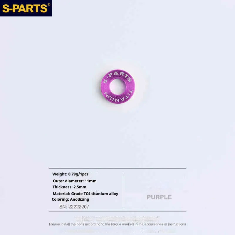 S-PARTS R9270 R8150 R7170 Red Force Rival for Shimano SRAM Road Disc Brake Adapter Mount Bolt