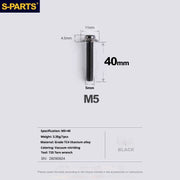 S-PARTS R9270 R8150 R7170 Red Force Rival for Shimano SRAM Road Disc Brake Adapter Mount Bolt