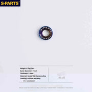 S-PARTS R9270 R8150 R7170 Red Force Rival for Shimano SRAM Road Disc Brake Adapter Mount Bolt