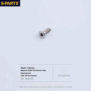 S-PARTS R9270 R8150 R7170 Red Force Rival for Shimano SRAM Road Disc Brake Adapter Mount Bolt