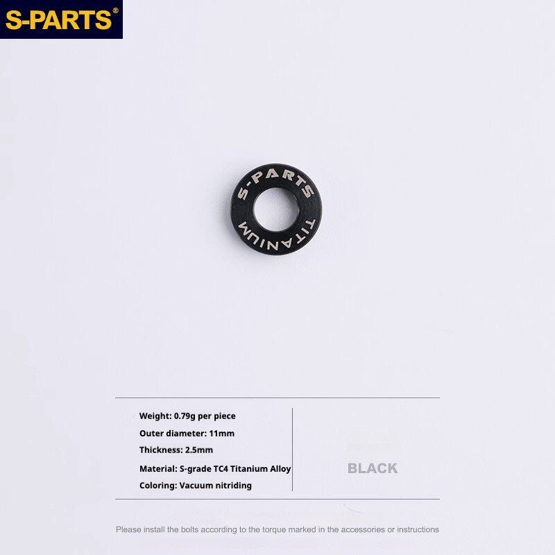 S-PARTS Road Bike Disc Brake Titanium Alloy Screw Set for SRAM RED / Force / Rival 12-Speed AXS