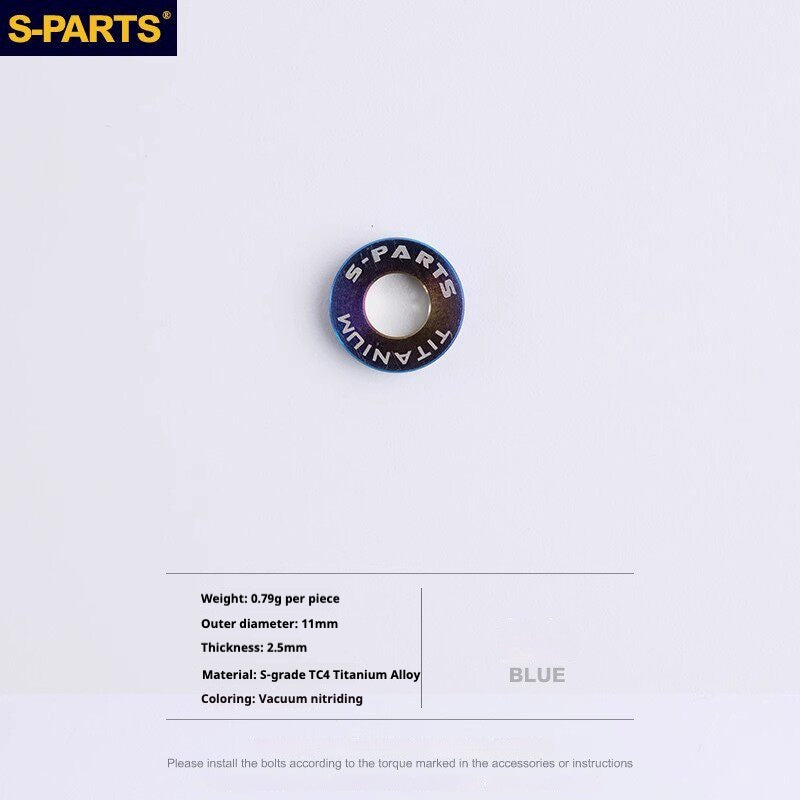 S-PARTS Road Bike Disc Brake Titanium Alloy Screw Set for SRAM RED / Force / Rival 12-Speed AXS